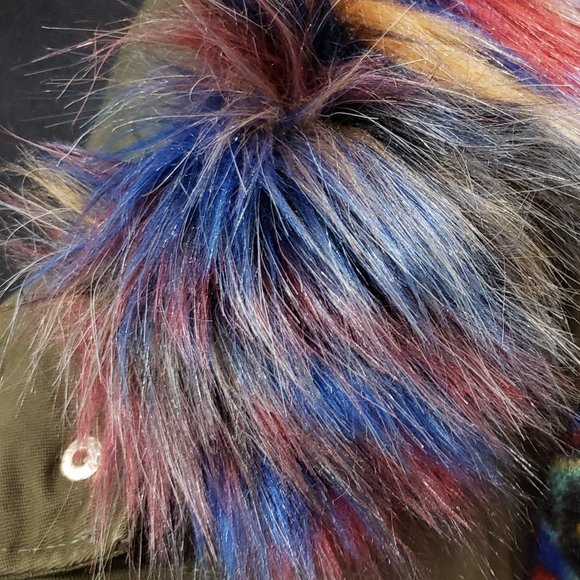 Faux Fur-Lined Anorak Jacket - Picture 6 of 7